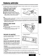 Предварительный просмотр 143 страницы Panasonic CQDF802U - AUTO RADIO/CD DECK Operating Instructions Manual