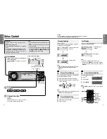 Предварительный просмотр 3 страницы Panasonic CQDF903U - Sirius® Radio-Ready CD Receiver Operating Manual