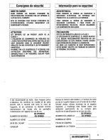 Preview for 3 page of Panasonic CQDF903U - Sirius® Radio-Ready CD... Operating Instructions Manual