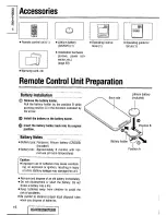 Preview for 16 page of Panasonic CQDF903U - Sirius® Radio-Ready CD... Operating Instructions Manual