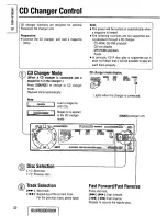 Preview for 32 page of Panasonic CQDF903U - Sirius® Radio-Ready CD... Operating Instructions Manual