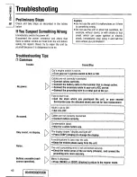 Preview for 42 page of Panasonic CQDF903U - Sirius® Radio-Ready CD... Operating Instructions Manual