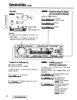 Preview for 64 page of Panasonic CQDF903U - Sirius® Radio-Ready CD... Operating Instructions Manual