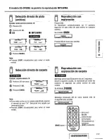 Preview for 117 page of Panasonic CQDF903U - Sirius® Radio-Ready CD... Operating Instructions Manual