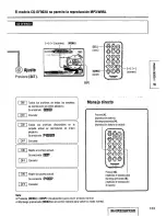 Preview for 123 page of Panasonic CQDF903U - Sirius® Radio-Ready CD... Operating Instructions Manual