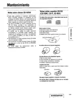 Preview for 141 page of Panasonic CQDF903U - Sirius® Radio-Ready CD... Operating Instructions Manual