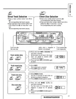 Предварительный просмотр 17 страницы Panasonic CQDFX301U - AUTO RADIO/CD DECK Operating Instructions Manual