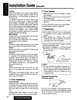 Предварительный просмотр 48 страницы Panasonic CQDFX683U - AUTO RECEIVER Operating Instructions Manual