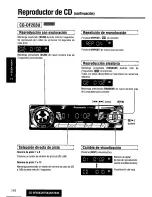 Предварительный просмотр 110 страницы Panasonic CQDFX683U - AUTO RECEIVER Operating Instructions Manual