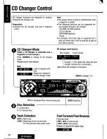 Предварительный просмотр 32 страницы Panasonic CQDFX883U - AUTO RADIO/CD DECK Operating Instructions Manual