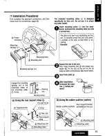 Предварительный просмотр 53 страницы Panasonic CQDFX883U - AUTO RADIO/CD DECK Operating Instructions Manual