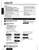 Предварительный просмотр 68 страницы Panasonic CQDFX883U - AUTO RADIO/CD DECK Operating Instructions Manual