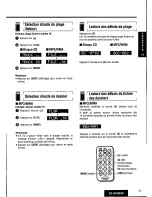 Предварительный просмотр 71 страницы Panasonic CQDFX883U - AUTO RADIO/CD DECK Operating Instructions Manual