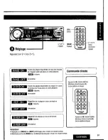 Предварительный просмотр 81 страницы Panasonic CQDFX883U - AUTO RADIO/CD DECK Operating Instructions Manual