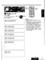 Предварительный просмотр 83 страницы Panasonic CQDFX883U - AUTO RADIO/CD DECK Operating Instructions Manual