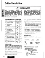 Предварительный просмотр 96 страницы Panasonic CQDFX883U - AUTO RADIO/CD DECK Operating Instructions Manual