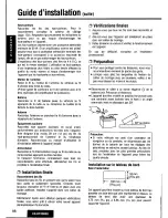 Предварительный просмотр 98 страницы Panasonic CQDFX883U - AUTO RADIO/CD DECK Operating Instructions Manual