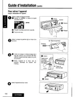 Предварительный просмотр 100 страницы Panasonic CQDFX883U - AUTO RADIO/CD DECK Operating Instructions Manual