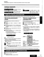 Предварительный просмотр 113 страницы Panasonic CQDFX883U - AUTO RADIO/CD DECK Operating Instructions Manual