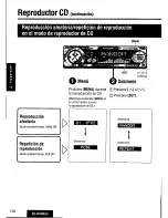 Предварительный просмотр 120 страницы Panasonic CQDFX883U - AUTO RADIO/CD DECK Operating Instructions Manual