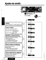 Предварительный просмотр 128 страницы Panasonic CQDFX883U - AUTO RADIO/CD DECK Operating Instructions Manual