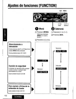 Предварительный просмотр 132 страницы Panasonic CQDFX883U - AUTO RADIO/CD DECK Operating Instructions Manual