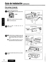 Предварительный просмотр 146 страницы Panasonic CQDFX883U - AUTO RADIO/CD DECK Operating Instructions Manual