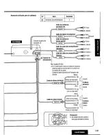 Предварительный просмотр 149 страницы Panasonic CQDFX883U - AUTO RADIO/CD DECK Operating Instructions Manual