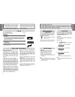 Предварительный просмотр 2 страницы Panasonic CQDFX883U - AUTO RADIO/CD DECK Operating Manual