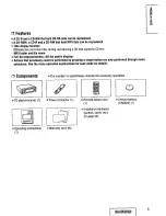 Предварительный просмотр 5 страницы Panasonic CQDFX972U - AUTO RADIO/CD DECK Operating Instructions Manual