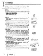 Предварительный просмотр 6 страницы Panasonic CQDFX972U - AUTO RADIO/CD DECK Operating Instructions Manual