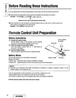 Предварительный просмотр 16 страницы Panasonic CQDFX972U - AUTO RADIO/CD DECK Operating Instructions Manual