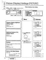 Предварительный просмотр 38 страницы Panasonic CQDFX972U - AUTO RADIO/CD DECK Operating Instructions Manual