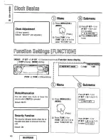 Предварительный просмотр 40 страницы Panasonic CQDFX972U - AUTO RADIO/CD DECK Operating Instructions Manual