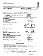 Предварительный просмотр 51 страницы Panasonic CQDFX972U - AUTO RADIO/CD DECK Operating Instructions Manual