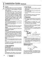 Предварительный просмотр 54 страницы Panasonic CQDFX972U - AUTO RADIO/CD DECK Operating Instructions Manual