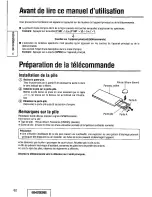 Предварительный просмотр 62 страницы Panasonic CQDFX972U - AUTO RADIO/CD DECK Operating Instructions Manual