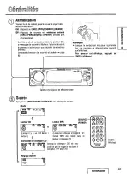 Предварительный просмотр 63 страницы Panasonic CQDFX972U - AUTO RADIO/CD DECK Operating Instructions Manual