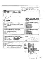 Предварительный просмотр 71 страницы Panasonic CQDFX972U - AUTO RADIO/CD DECK Operating Instructions Manual