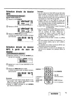 Предварительный просмотр 75 страницы Panasonic CQDFX972U - AUTO RADIO/CD DECK Operating Instructions Manual