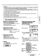 Предварительный просмотр 115 страницы Panasonic CQDFX972U - AUTO RADIO/CD DECK Operating Instructions Manual