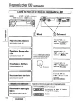 Предварительный просмотр 116 страницы Panasonic CQDFX972U - AUTO RADIO/CD DECK Operating Instructions Manual