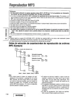 Предварительный просмотр 118 страницы Panasonic CQDFX972U - AUTO RADIO/CD DECK Operating Instructions Manual