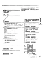 Предварительный просмотр 127 страницы Panasonic CQDFX972U - AUTO RADIO/CD DECK Operating Instructions Manual