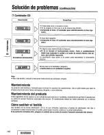 Предварительный просмотр 142 страницы Panasonic CQDFX972U - AUTO RADIO/CD DECK Operating Instructions Manual