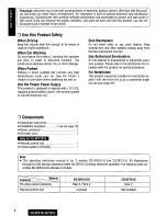 Предварительный просмотр 4 страницы Panasonic CQDP101U - AUTO RADIO/CD DECK Operating Instructions Manual