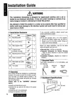 Preview for 18 page of Panasonic CQDP101U - AUTO RADIO/CD DECK Operating Instructions Manual