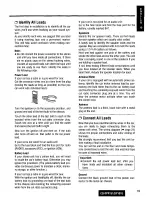 Preview for 19 page of Panasonic CQDP101U - AUTO RADIO/CD DECK Operating Instructions Manual