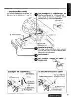 Preview for 21 page of Panasonic CQDP101U - AUTO RADIO/CD DECK Operating Instructions Manual