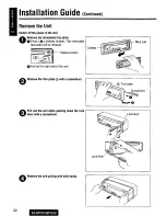 Preview for 22 page of Panasonic CQDP101U - AUTO RADIO/CD DECK Operating Instructions Manual